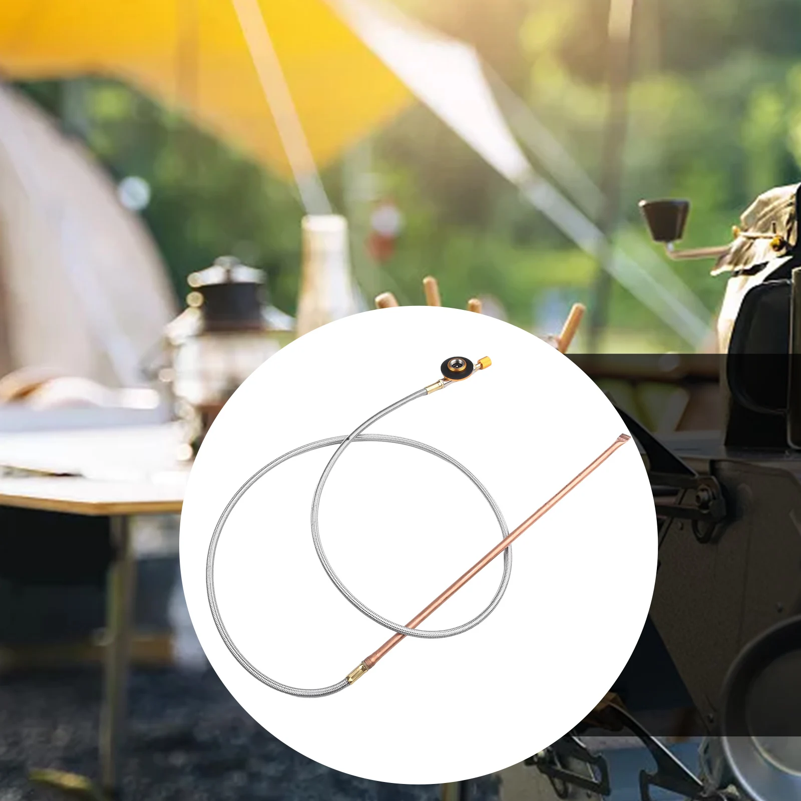เครื่องจุดไฟแก๊สแบบมือถือ สำหร - Camping Cooking Gas Stove Portable Tool บทวิจารณ์และราคา