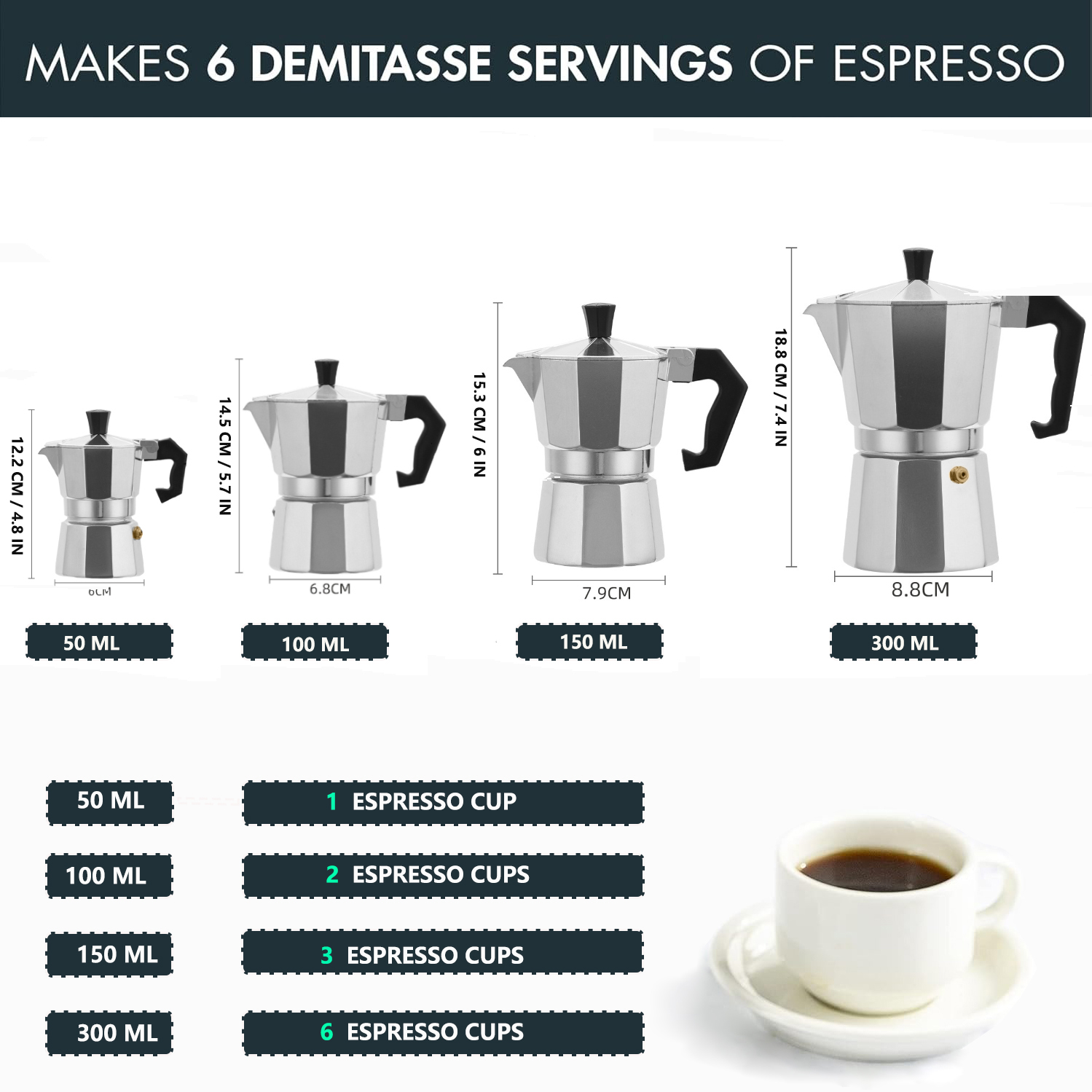 หม้อต้มกาแฟโมก้าอะลูมิเนียมแบบ - Camping Cooking Gear บทวิจารณ์และราคา