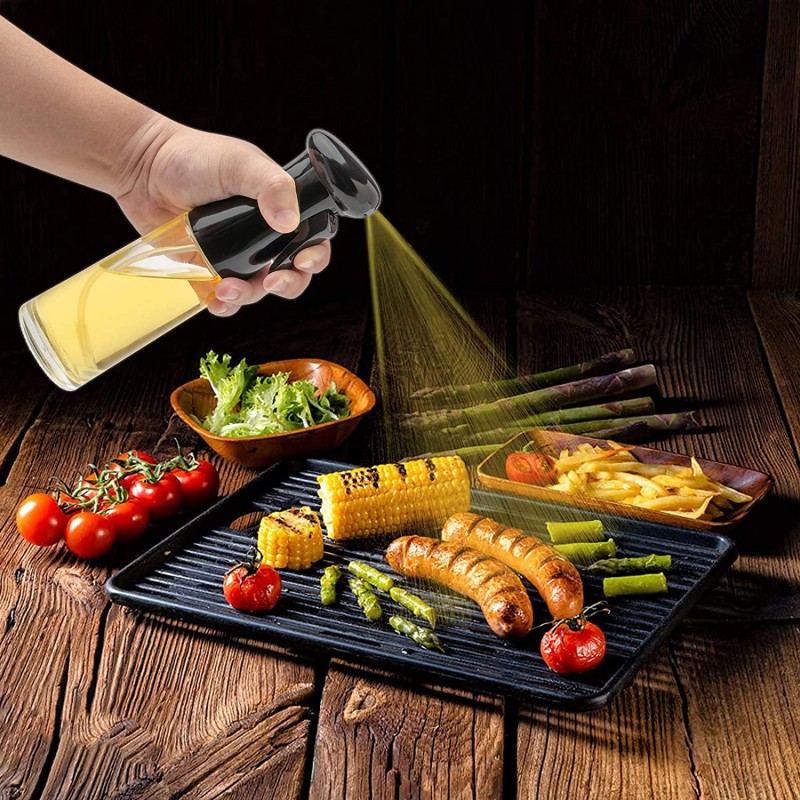 ขวดสเปรย์น้ำมันขนาด200/500มล.  - Camping Cooking Oil Bottle บทวิจารณ์และราคา