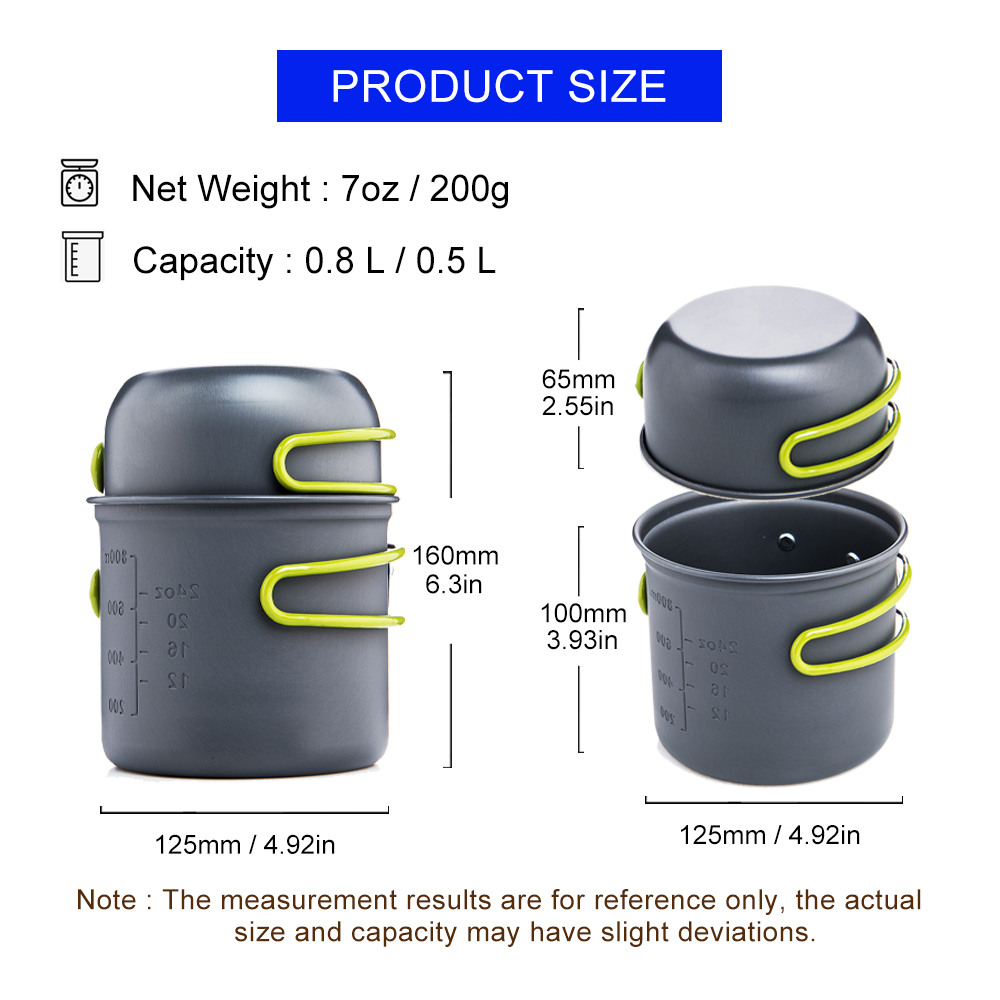 Widesea Ultralight Camping อุป - Camping Cooking Utensil Set บทวิจารณ์และราคา
