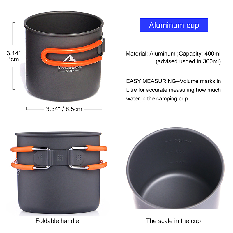 Set Alat masak ตั้งแคมป์แบบกว้ - Camping Cooking Full Set บทวิจารณ์และราคา