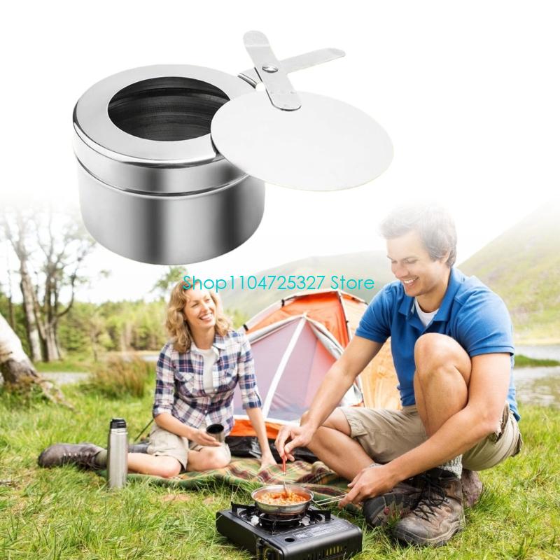 D8KF 4 ชิ้นทนอุณหภูมิ Burners  - Camping Cooking Container บทวิจารณ์และราคา