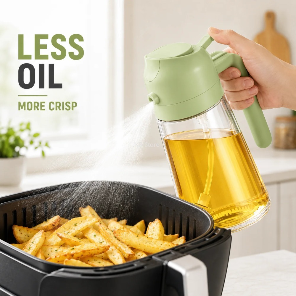 ขวดสเปรย์น้ำมันมะกอก 2 in 1 ขน - Camping Cooking Oil Bottle บทวิจารณ์และราคา