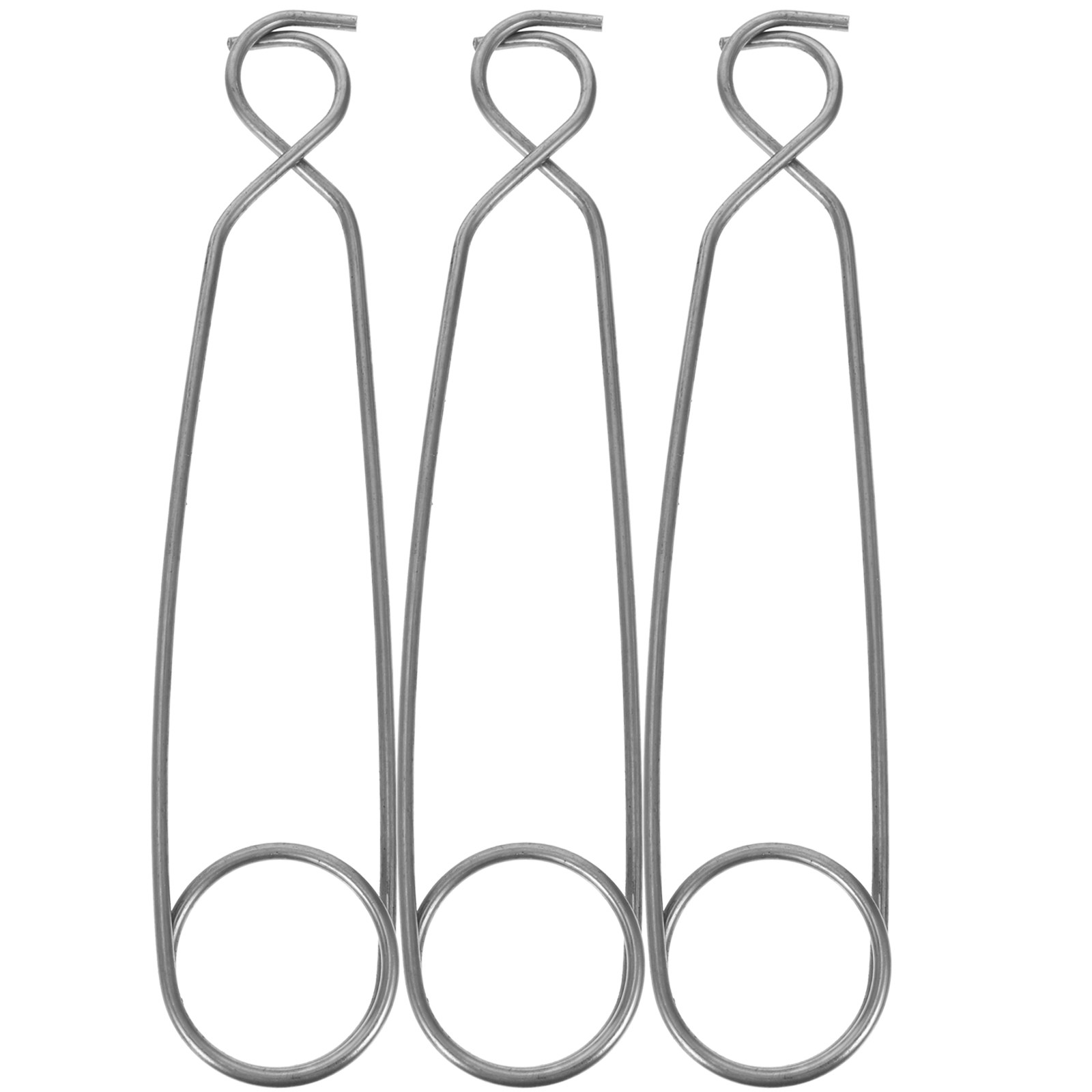 ตะขอเปิดฝาขวดน้ำสแตนเลส 3 ชิ้น - Camping Cooking Hanger บทวิจารณ์และราคา