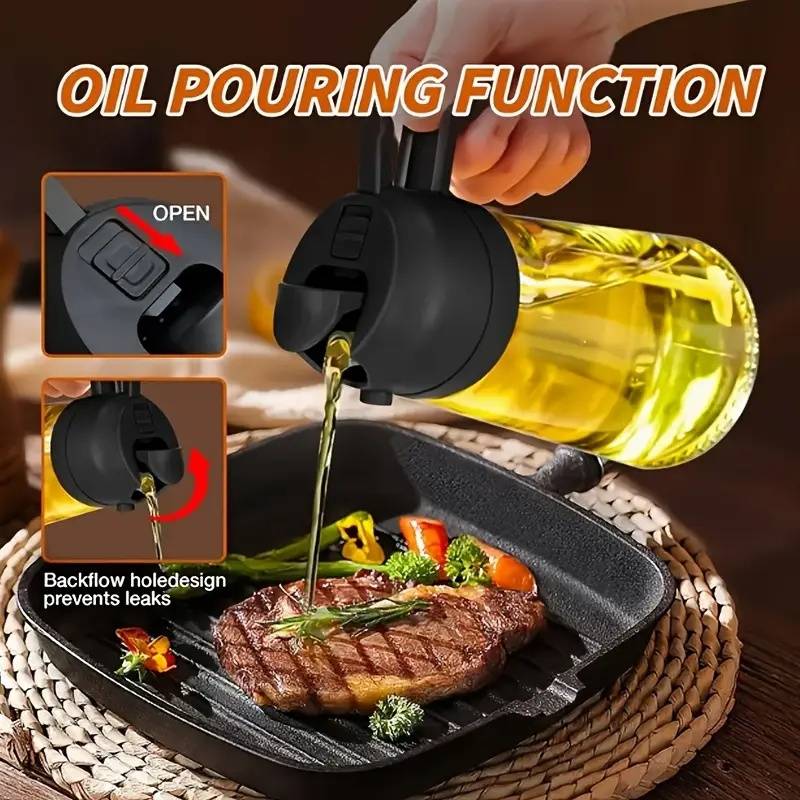 ขวดสเปรย์น้ำมันครัวขนาด 470 มล - Camping Cooking Container บทวิจารณ์และราคา