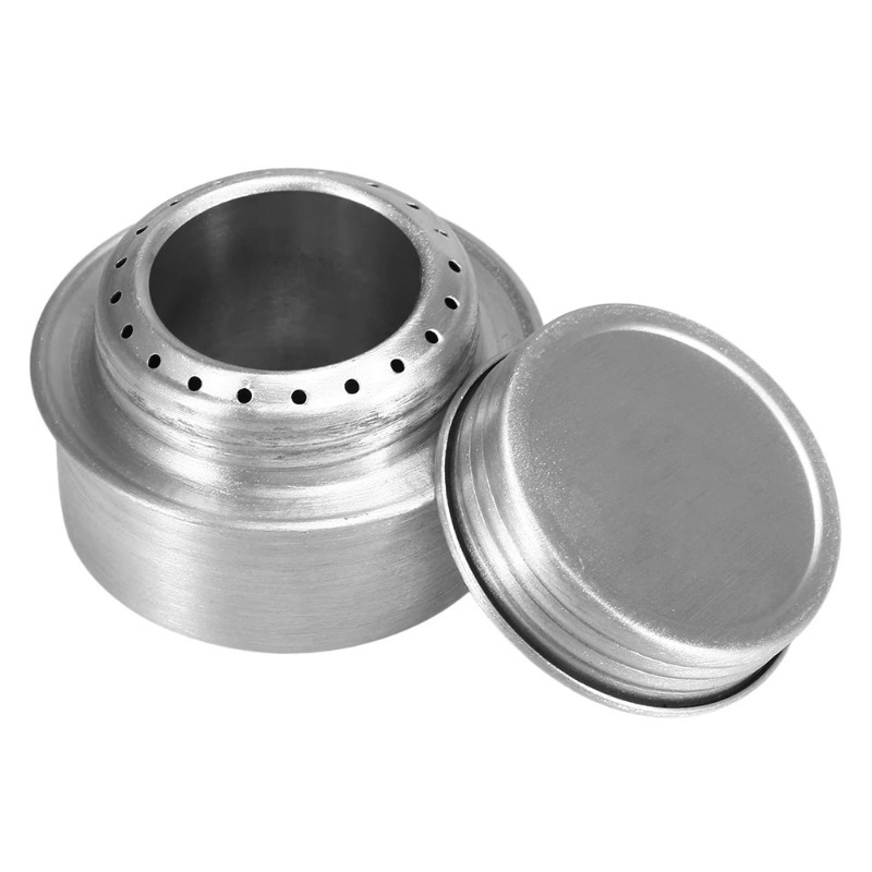 เตาแอลกอฮอล์แบบพกพา น้ำหนักเบา - Camping Cooking Alcohol บทวิจารณ์และราคา