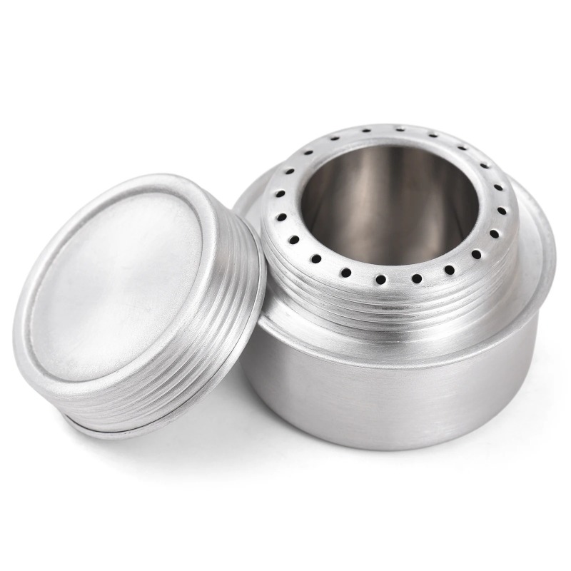 เตาแอลกอฮอล์แบบพกพา น้ำหนักเบา - Camping Cooking Alcohol บทวิจารณ์และราคา