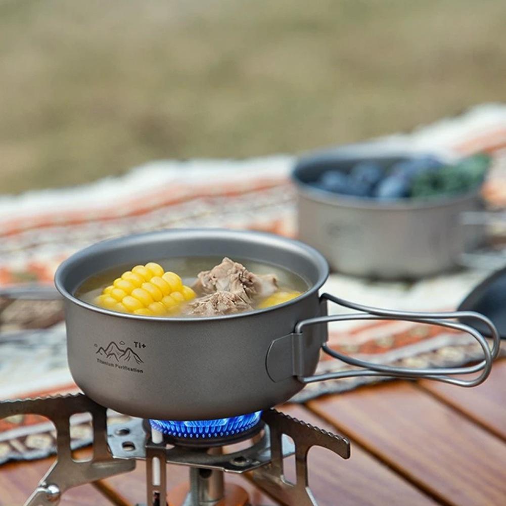 หม้อตั้งแคมป์น้ำหนักเบาพิเศษ ห - Camping Cooking Noodles บทวิจารณ์และราคา