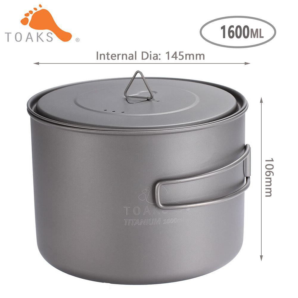 TOAKS Outdoor Camping 3 In1หม้ - Camping Cooking Gear บทวิจารณ์และราคา