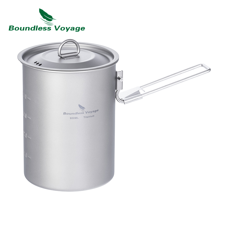 Boundless Voyage 900ml หม้อไทเ - Mess Kit Titanium บทวิจารณ์และราคา