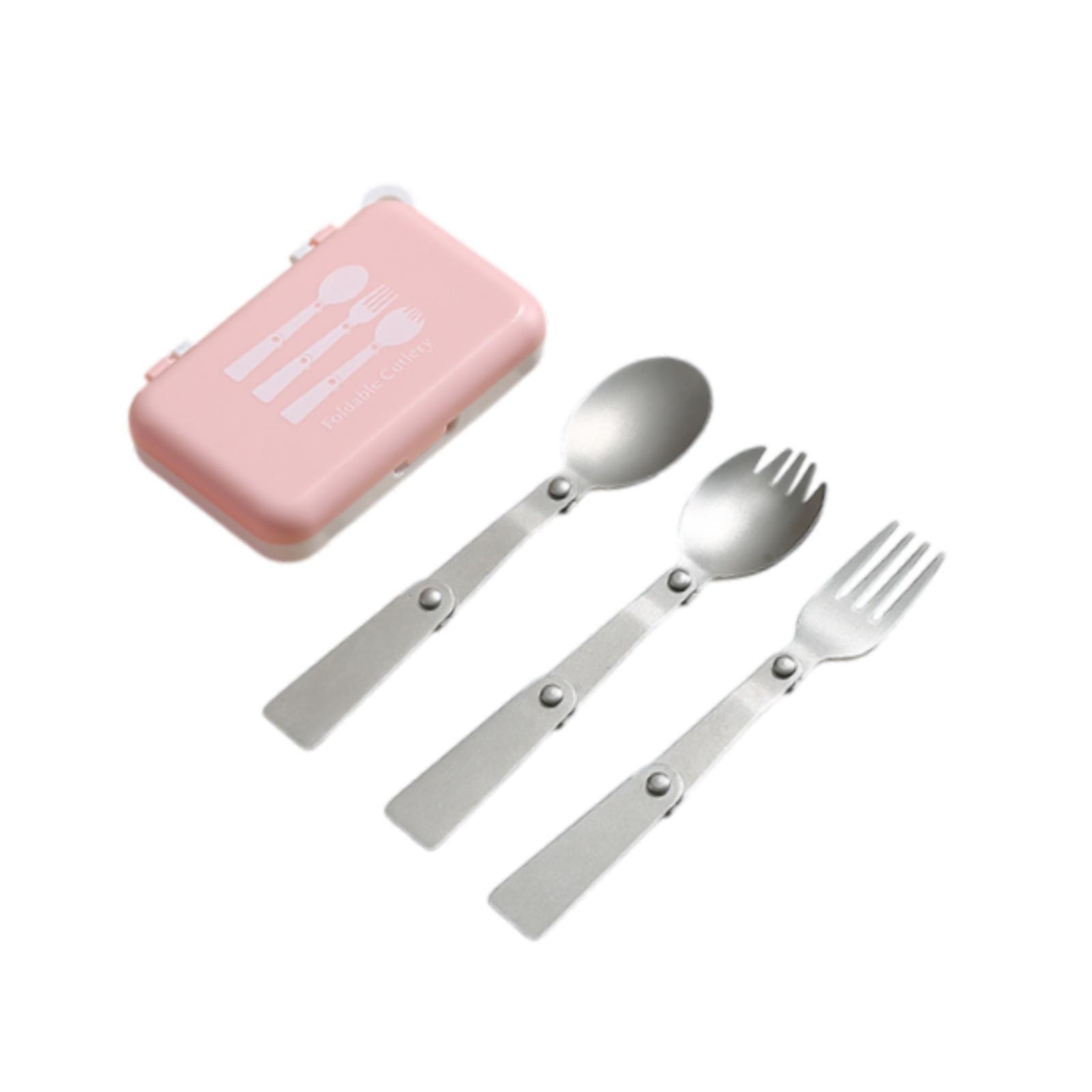 ชุดช้อนส้อมพับได้สำหรับแคมป์ปิ - Camp Spork Set บทวิจารณ์และราคา