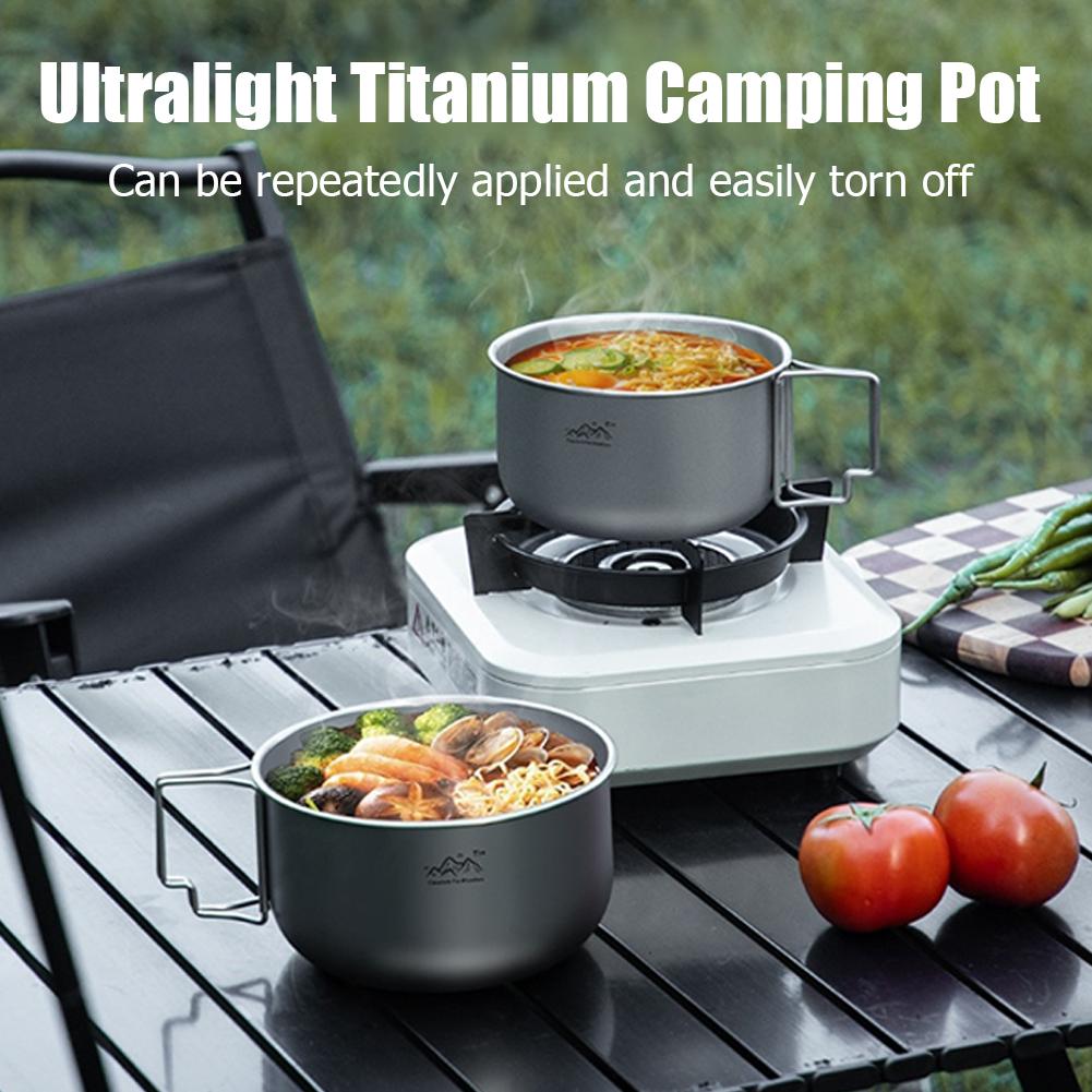 หม้อปรุงอาหารกลางแจ้งเคลือบไทเ - Camping Cooking Noodles บทวิจารณ์และราคา