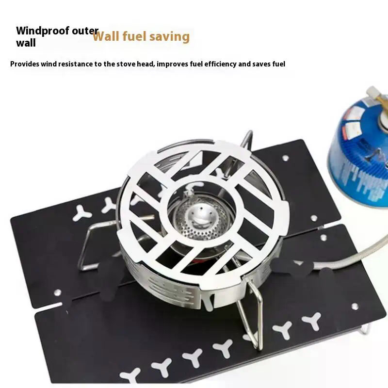 เตาแก๊สกลางแจ้งพร้อมแผ่นกันลมแ - Camping Cooking Ring บทวิจารณ์และราคา