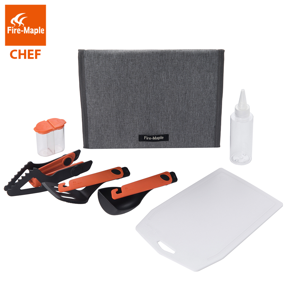 Fire Maple Chef ชุดอุปกรณ์ทําอ - Camping Cooking Essentials Kit บทวิจารณ์และราคา