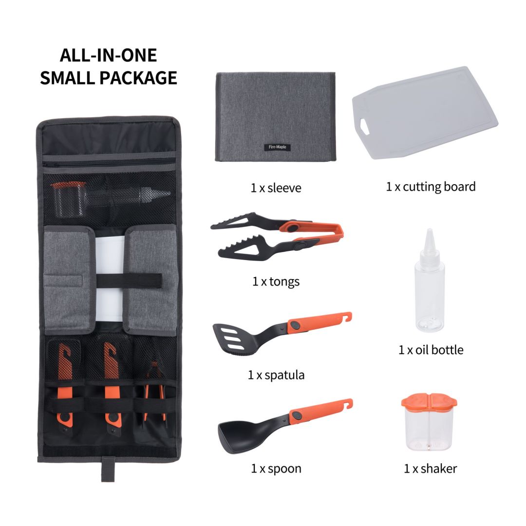 Fire Maple Chef ชุดอุปกรณ์ทําอ - Camping Cooking Essentials Kit บทวิจารณ์และราคา