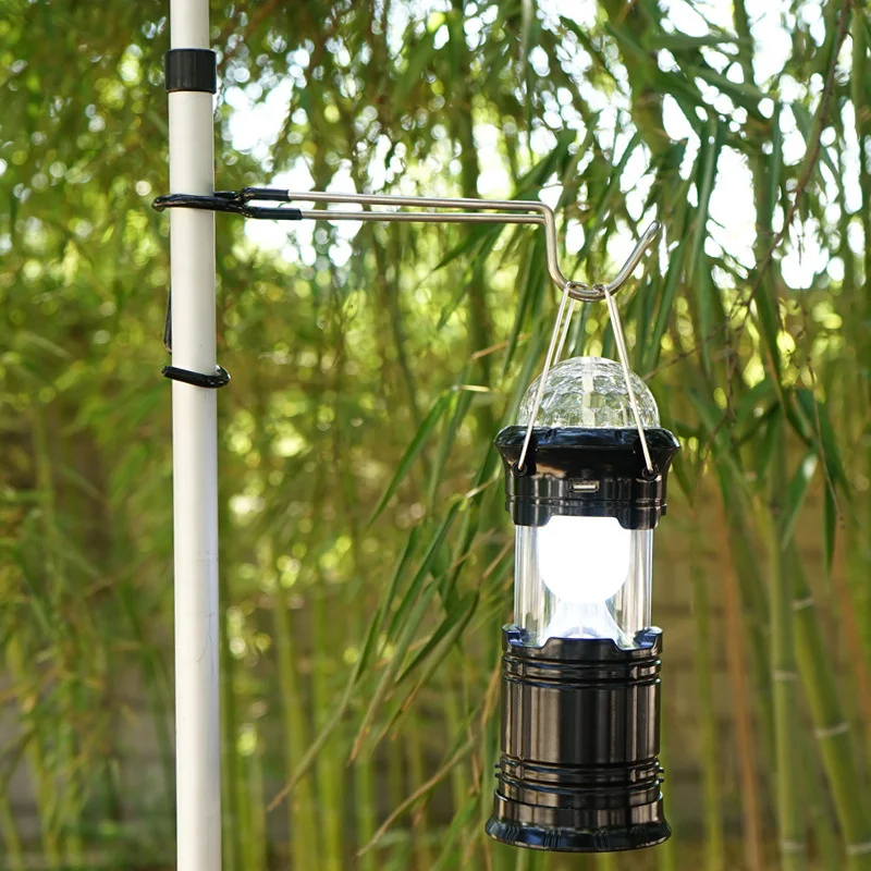ตะขอแขวนขาตั้งไฟสแตนเลสแบบพกพา - Camping Cooking Hanger บทวิจารณ์และราคา