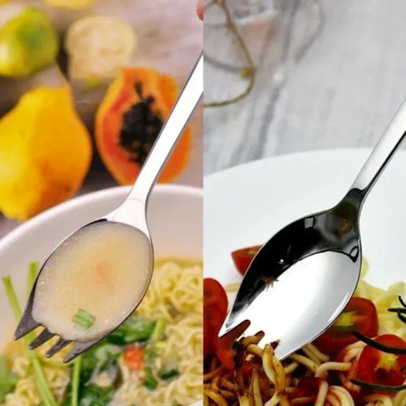 ชุดสปอร์ค 5 ชิ้น ช้อนซุป อุปกร - Camp Spork Set บทวิจารณ์และราคา