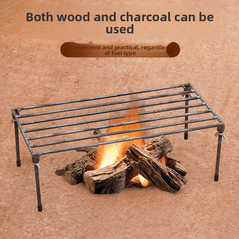 ขาตั้งหม้อเหล็กแบบสามขา สำหรับ - Camping Cooking Pot Tripod บทวิจารณ์และราคา
