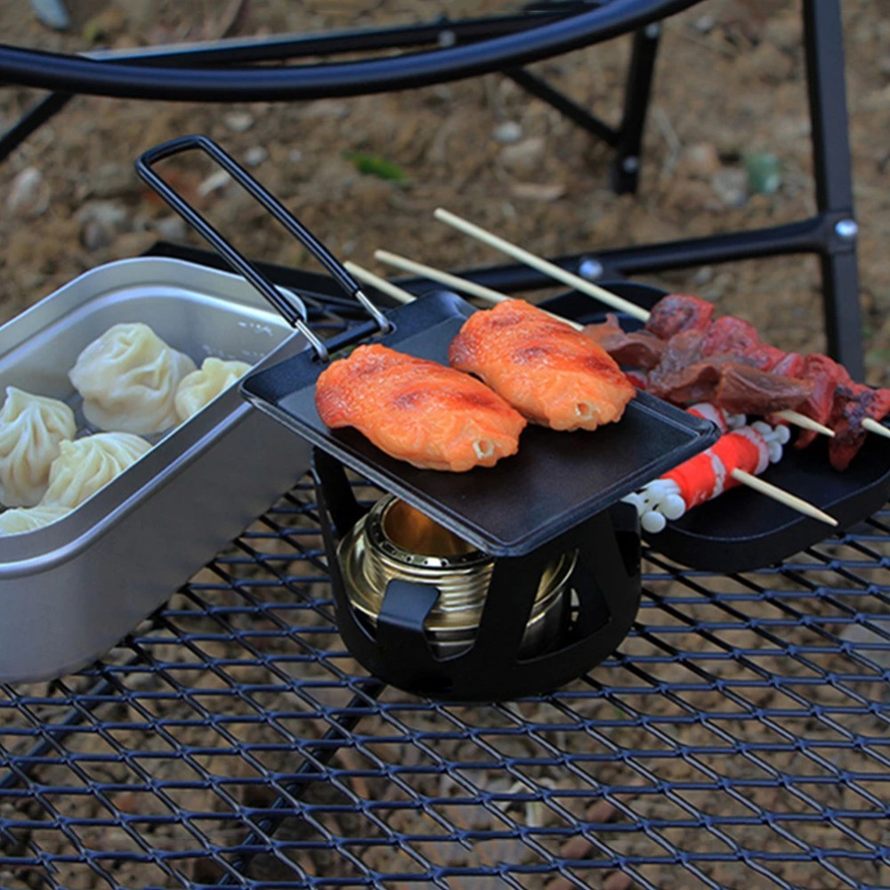 กระทะสำหรับตั้งแคมป์ กระทะปิ้ง - Camping Cooking Meals บทวิจารณ์และราคา