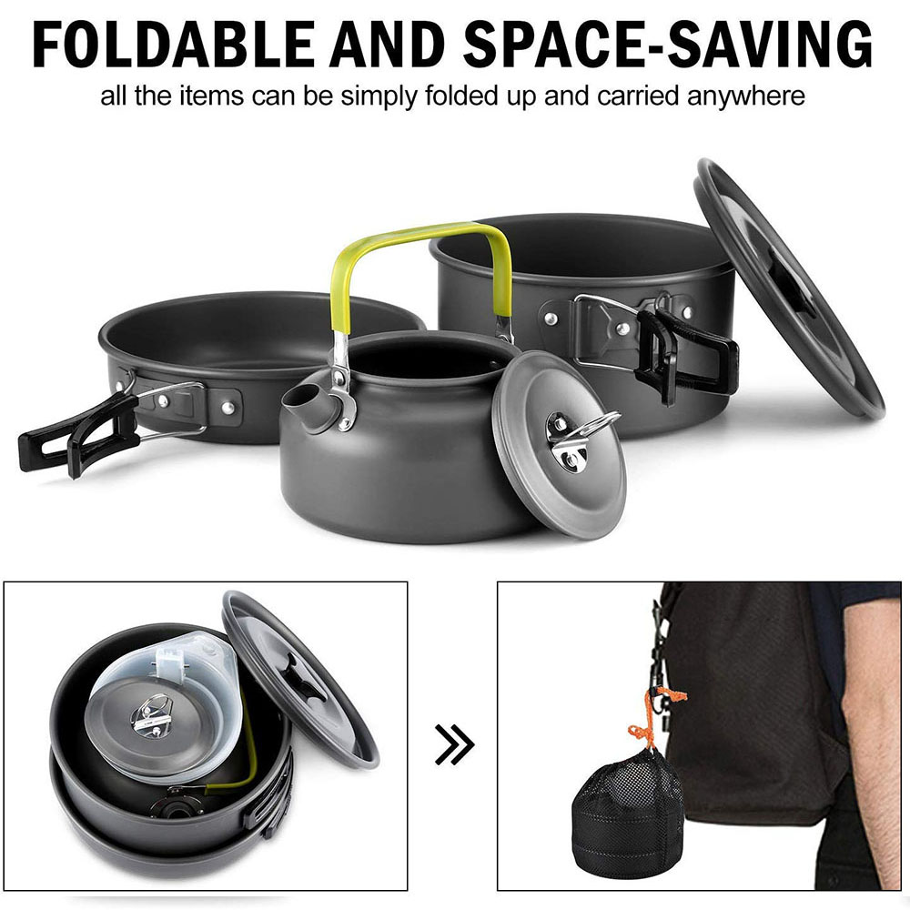 ชุดเครื่องครัวสำหรับตั้งแคมป์ก - Camping Cooking Gear บทวิจารณ์และราคา
