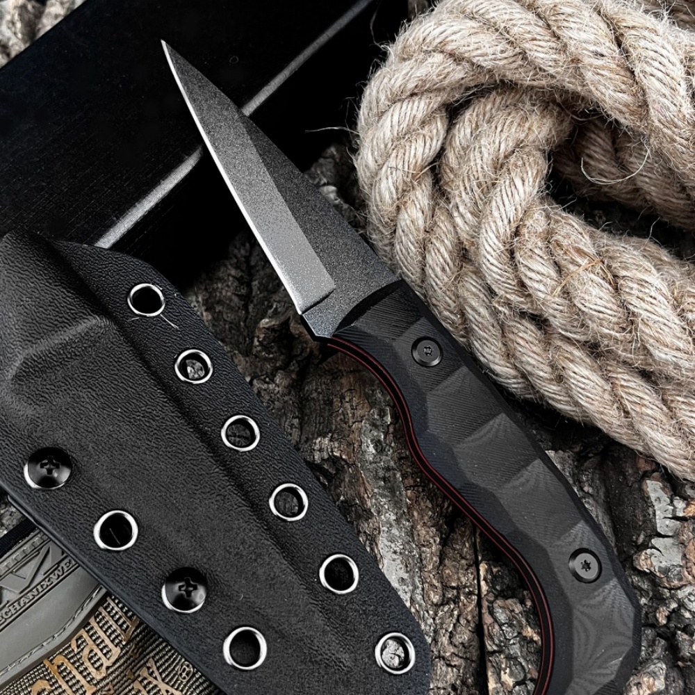 มีดทำครัวสำหรับตั้งแคมป์ปิกนิก - Camping Cooking Knife With Sheath บทวิจารณ์และราคา