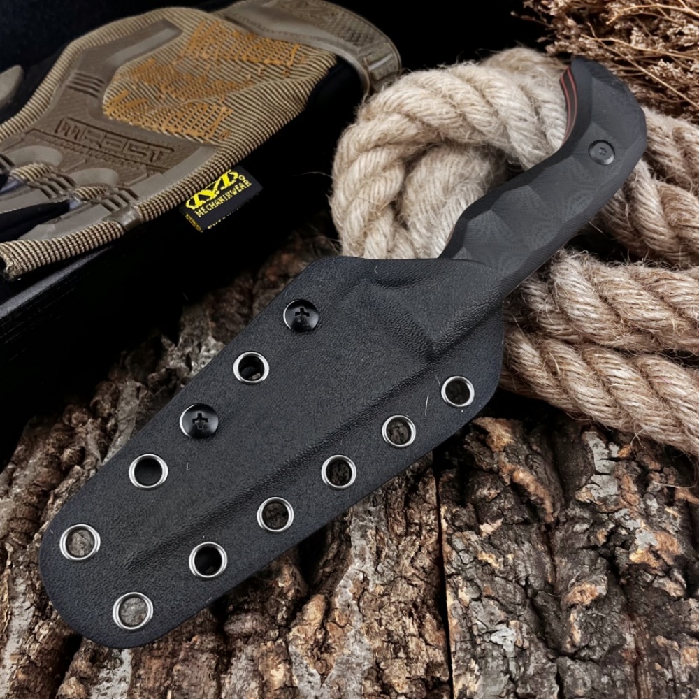 มีดทำครัวสำหรับตั้งแคมป์ปิกนิก - Camping Cooking Knife With Sheath บทวิจารณ์และราคา