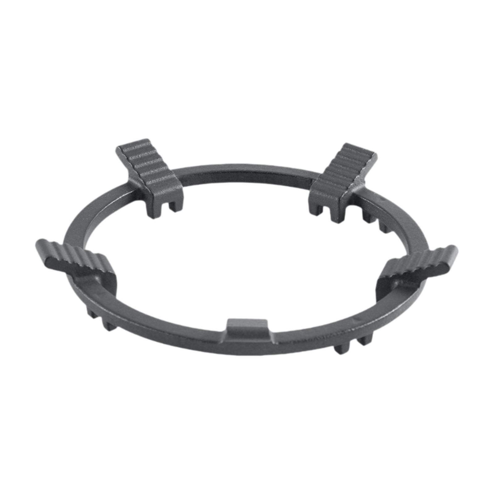 เหล็กหล่อกระทะสนับสนุนแหวนหม้อ - Camping Cooking Ring บทวิจารณ์และราคา