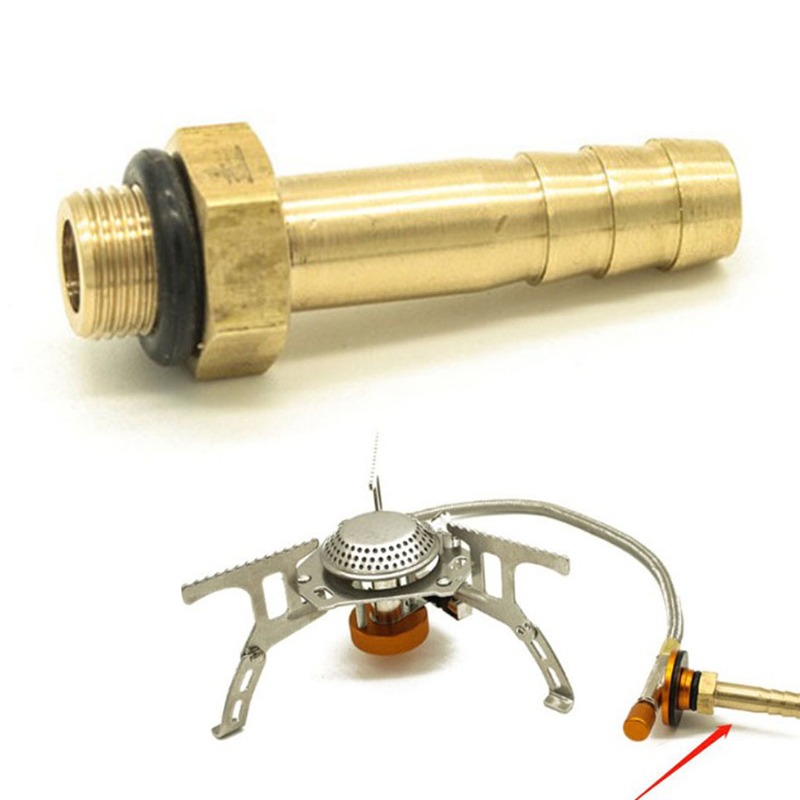 อะแดปเตอร์วาล์วเปลี่ยนหัวเตาสำ - Camping Cooking Gas Stove Portable Tool บทวิจารณ์และราคา