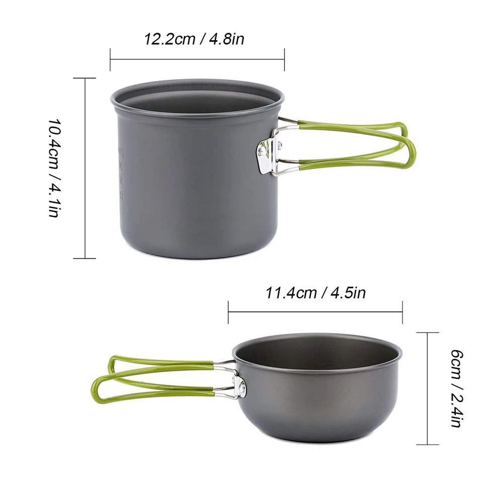 ชุดเครื่องครัวตั้งแคมป์พร้อมเต - Camping Cooking Utensil Set บทวิจารณ์และราคา