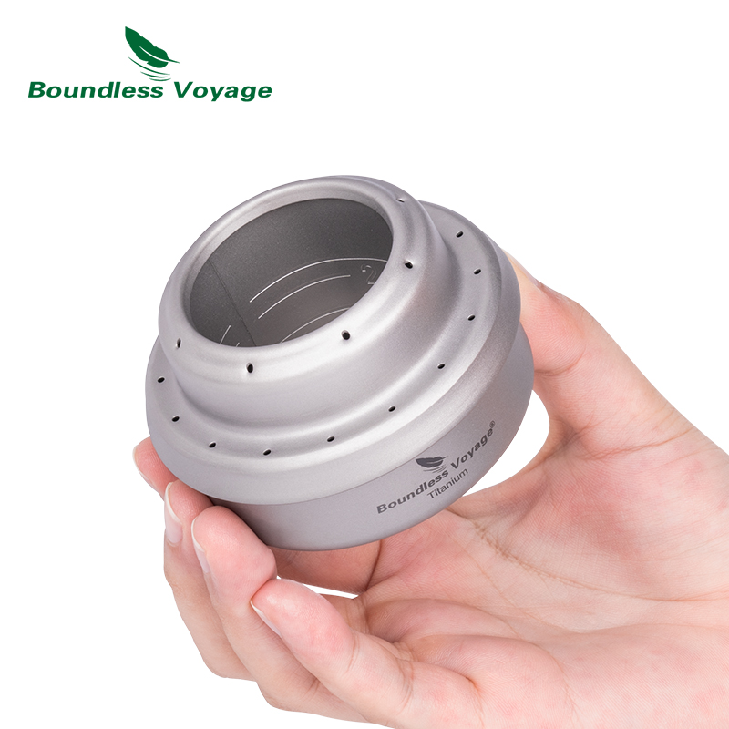 เตาอั้งโล่ไทเทเนียมไร้ขอบเขตกา - Camping Cooking Alcohol บทวิจารณ์และราคา