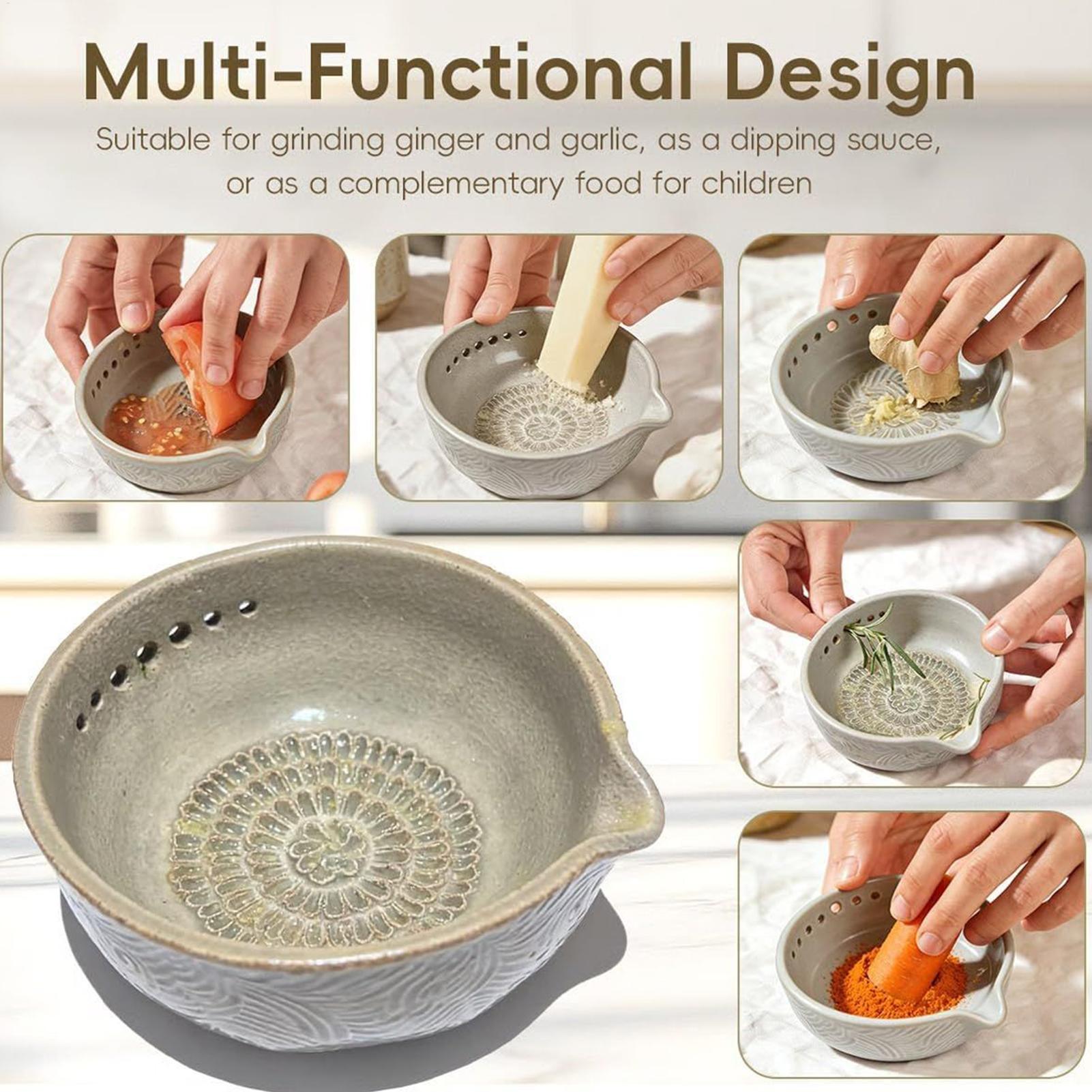 แผ่นขูดเซรามิกพร้อมแปรง ที่บดก - Camping Cooking Meals บทวิจารณ์และราคา