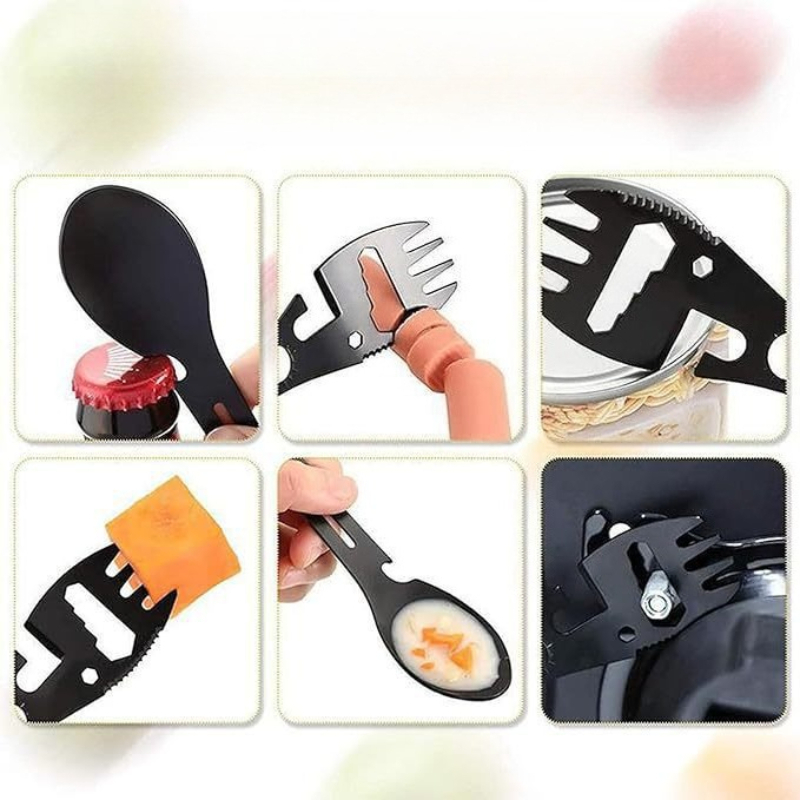 ชุดอุปกรณ์เอาตัวรอดกลางแจ้ง 10 - Camp Spork Set บทวิจารณ์และราคา